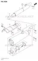 SILENCIEUX pour Suzuki KINGQUAD 750 2018