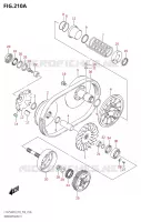 TRANSMISSION (1) pour Suzuki KINGQUAD 750 2018