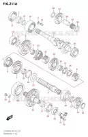 TRANSMISSION (2) pour Suzuki KINGQUAD 750 2018