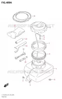 VIDE POCHE pour Suzuki KINGQUAD 750 2018