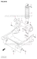 BRAS OSCILLANT ARRIERE pour Suzuki OZARK 250 2018
