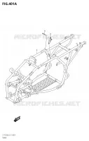 CADRE pour Suzuki OZARK 250 2018
