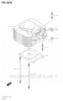 CYLINDRE pour Suzuki OZARK 250 2018