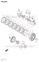 EMBRAYAGE pour Suzuki OZARK 250 2018