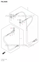 ENSEMBLE TEMOINS pour Suzuki OZARK 250 2018