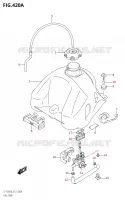 RESERVOIR D'ESSENCE pour Suzuki OZARK 250 2018