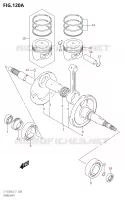 VILEBREQUIN pour Suzuki OZARK 250 2018