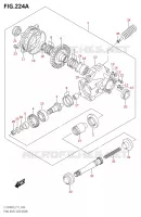 CARDAN   COUPLE CONIQUE pour Suzuki KINGQUAD 400 2018