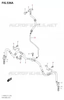 DURITE DE FREIN AVANT pour Suzuki KINGQUAD 400 2018