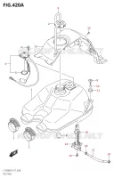RESERVOIR D'ESSENCE pour Suzuki KINGQUAD 400 2018