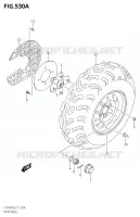 ROUE AVANT pour Suzuki KINGQUAD 400 2018
