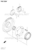 ROUE LIBRE DE DEMARREUR pour Suzuki KINGQUAD 400 2018