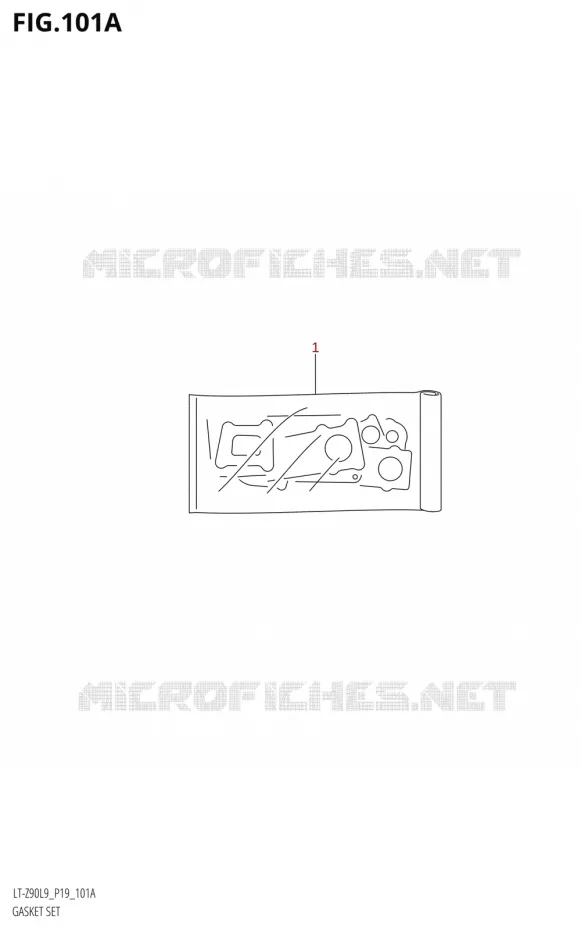 KIT JOINTS Suzuki QUAD 90 QUADSPORT 2019  LT-Z90 L9 (P19)