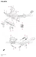 BEQUILLE pour Suzuki BURGMAN 650 2013