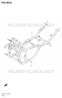 CADRE pour Suzuki BURGMAN 650 2013