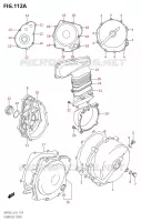 COUVERCLES DE CARTERS pour Suzuki BURGMAN 650 2013