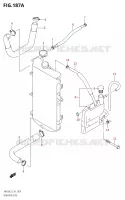 DURITES DE RADIATEUR   VASE D'EXPANSION pour Suzuki BURGMAN 650 2013