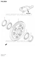 EMBRAYAGE PRIMAIRE pour Suzuki BURGMAN 650 2013