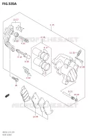 ETRIER DE FREIN AVANT pour Suzuki BURGMAN 650 2013