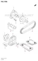 POMPE A HUILE pour Suzuki BURGMAN 650 2013
