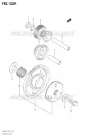 ROUE LIBRE DE DEMARREUR pour Suzuki BURGMAN 650 2013