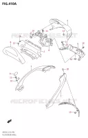 SUPPORT DOSSERET pour Suzuki BURGMAN 650 2013