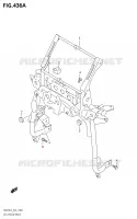 SUPPORT PROTEGE JAMBES pour Suzuki BURGMAN 650 2013