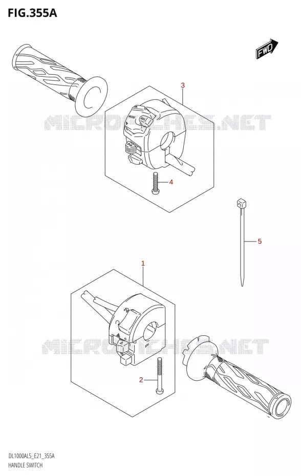 COMMODOS Suzuki MOTO 1000 V-STROM 2015  DL1000A L5 (E21)