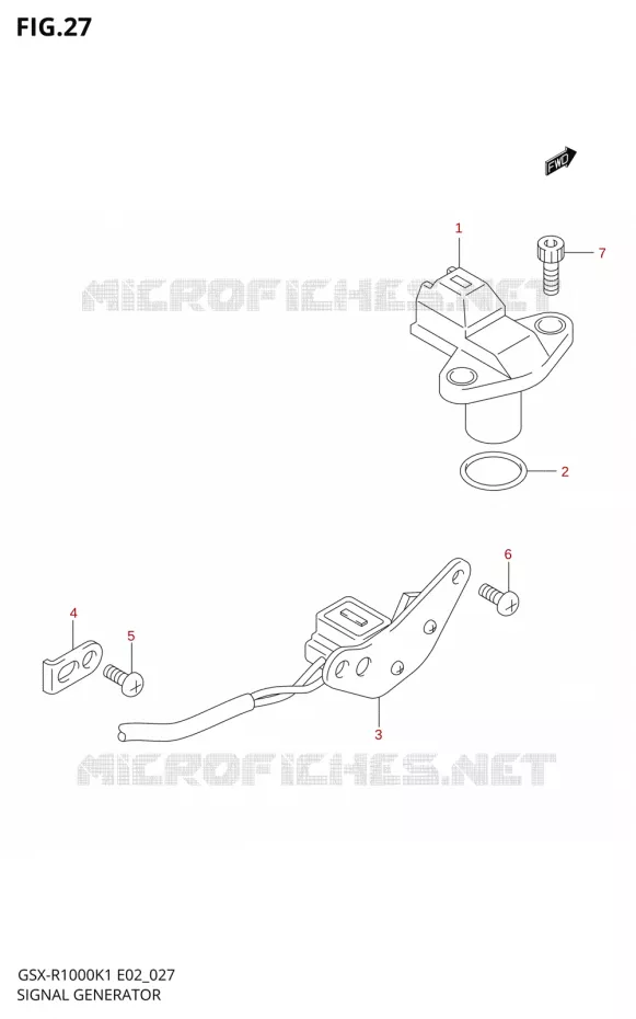 ALTERNATEUR Suzuki MOTO 1000 GSX-R 2001  GSX-R1000U2K1(E2)