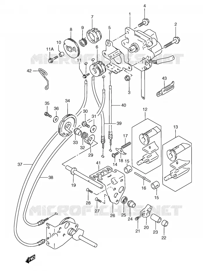 VALVE D'ECHAPPEMENT Suzuki MOTO 250 RG 1991  RGV250M(E24)