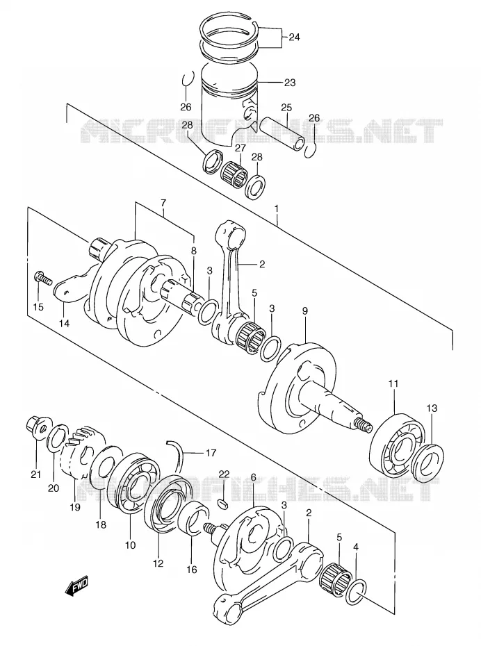 VILEBREQUIN Suzuki MOTO 250 RG 1992  RGV250N(E24)