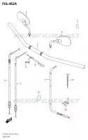 GUIDON pour Suzuki BOULEVARD 1500 2019