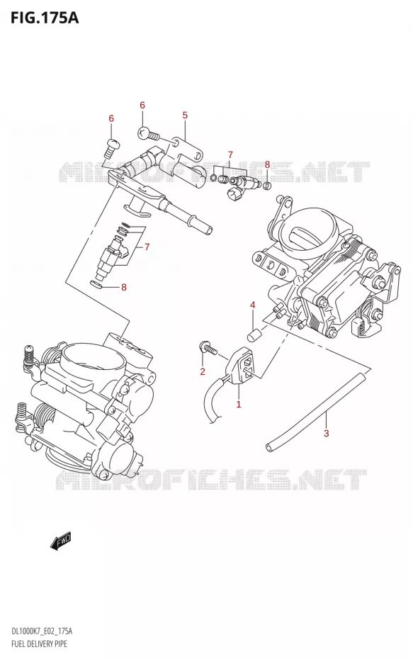 DURITE D'ESSENCE Suzuki MOTO 1000 V-STROM 2007  DL1000K7(E2)