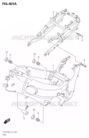 CADRE pour Suzuki HAYABUSA 1300 2013