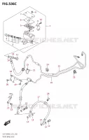 DURITE DE FREIN AVANT300RAUF:L3:E19) pour Suzuki HAYABUSA 1300 2013