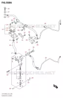 MAITRE CYLINDRE DE FREIN ARRIERE3:E02) pour Suzuki HAYABUSA 1300 2013