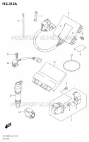 PARTIE ELECTRIQUE0RA:L3:E02) pour Suzuki HAYABUSA 1300 2013