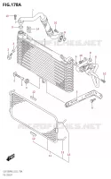 RADIATEUR D'HUILE pour Suzuki HAYABUSA 1300 2013