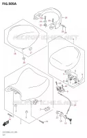 SELLE pour Suzuki HAYABUSA 1300 2013