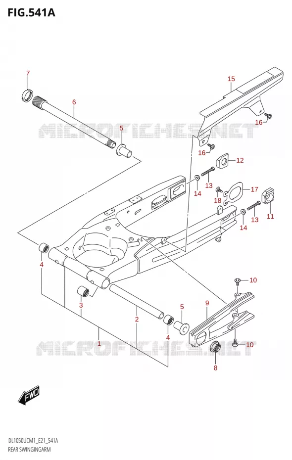 BRAS OSCILLANT Suzuki MOTO 1050 V-STROM 2021  DL1050UC  M1
