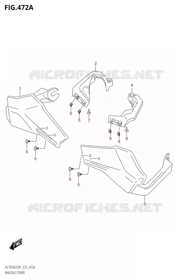 PROTEGES MAINSDL1050UC,DL1050WC) Suzuki MOTO 1050 V-STROM 2021  DL1050UC  M1