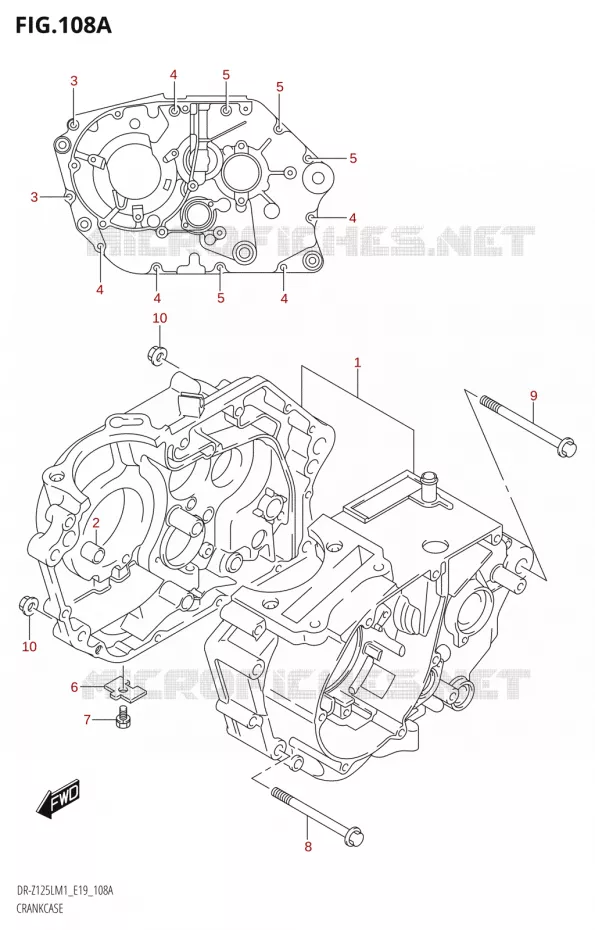 CARTER Suzuki MOTO 125 DR-Z 2021  DR-Z125L M1