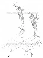 CARTER DE CHAINE pour Suzuki MARAUDER 125 1998