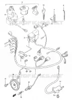 FAISCEAU ELECTRIQUE pour Suzuki MARAUDER 125 1998