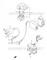 PARTIE ELECTRIQUE pour Suzuki MARAUDER 125 1998
