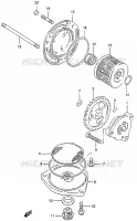 POMPE A HUILE pour Suzuki MARAUDER 125 1998