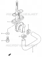 ROBINET D'ESSENCE pour Suzuki MARAUDER 125 1998