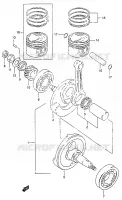 VILEBREQUIN pour Suzuki MARAUDER 125 1998