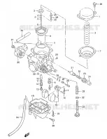 CARBURATEUR (MODELE W /​ X) pour Suzuki MARAUDER 125 1999