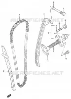 DISTRIBUTION pour Suzuki MARAUDER 125 1999